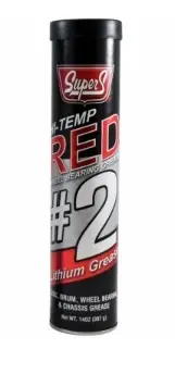 Hi-temp Red Wheel Bearing Grease 14 Oz.