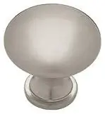 P50154l-sn-u 1.25 In. Nickel Garrett Knob, 2 Pack