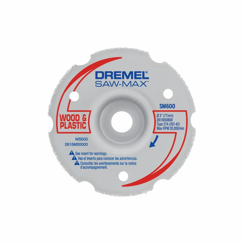 Saw-max Flush Cut Carbide Wheel, 3-in.