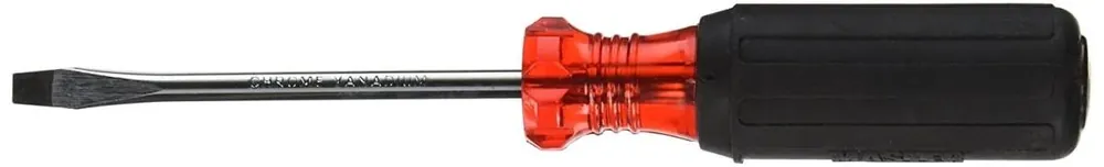 Slotted Screwdriver, 1/4 X 4-in.