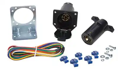 Trailer & Vehicle Wiring Kit, 7-way