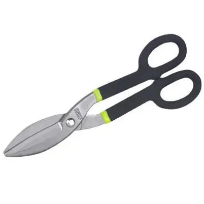 Straight Tin Snips, 12.5 In.