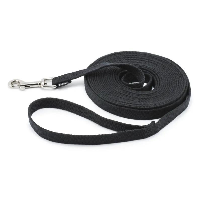 Training Dog Lead, Black, 5/8 In. X 20 Ft.
