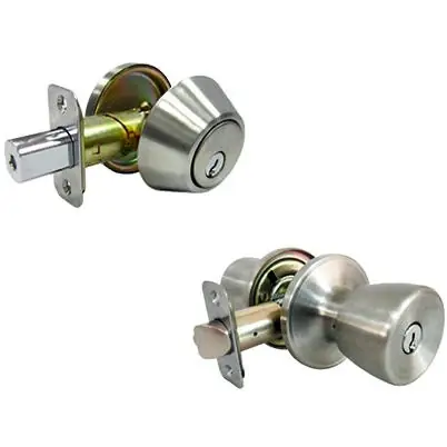 Combination Lockset, Stainless Steel