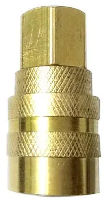 I/m Industrial Coupler, 1/4 X 1/4-in. Fnpt