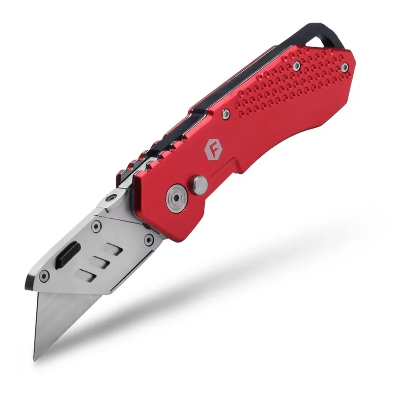 Mini Folding Knife Set, Aluminum, Quick Change Tool, 12 Knives Included