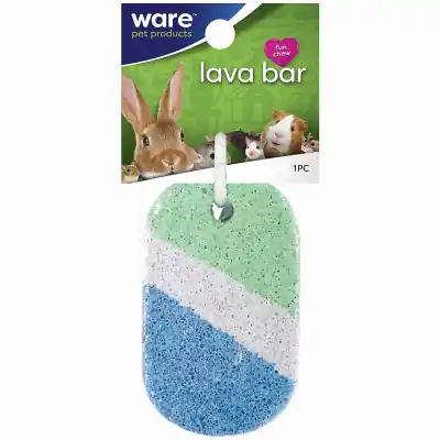 Mineral Essentials Lava Bar Small Animal Chew 6.5 Inch White 13084