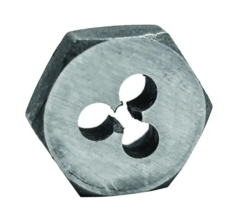 Metric Hexagon Die, Carbon Steel, 12.0 X 1.50mm