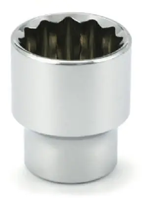 Metric Socket, 12-point, 1/2 In. Drive, 28mm