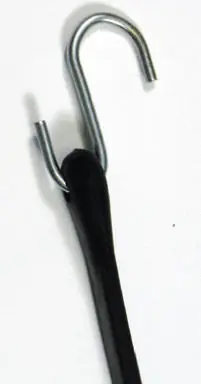 19-inch Epdm Rubber Strap With Steel Hooks - 130 Lb Capacity