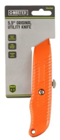 High-visibility Utility Knife, 5.8 In.