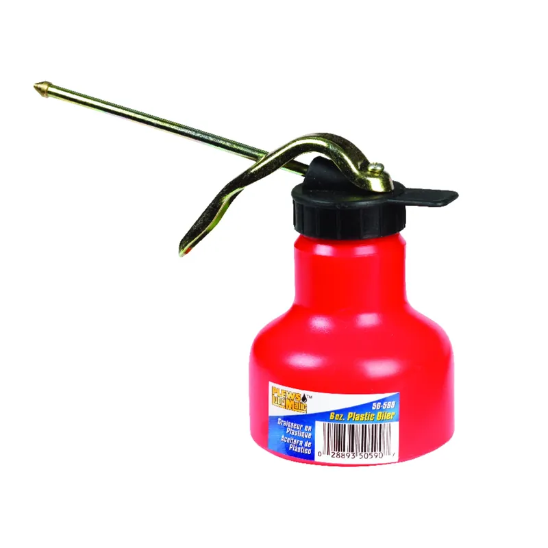 6 Oz Rigid Spout Oil Can With Non-detachable Spout