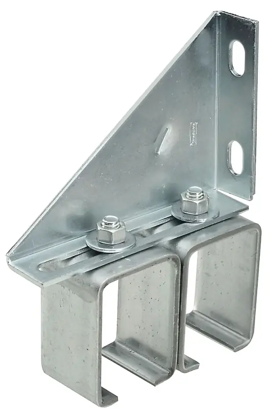 Rail Bracket, Galvanized Double Box