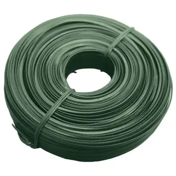 250 Feet Plastic Coated Green Twist Garden Wire - Model 122046