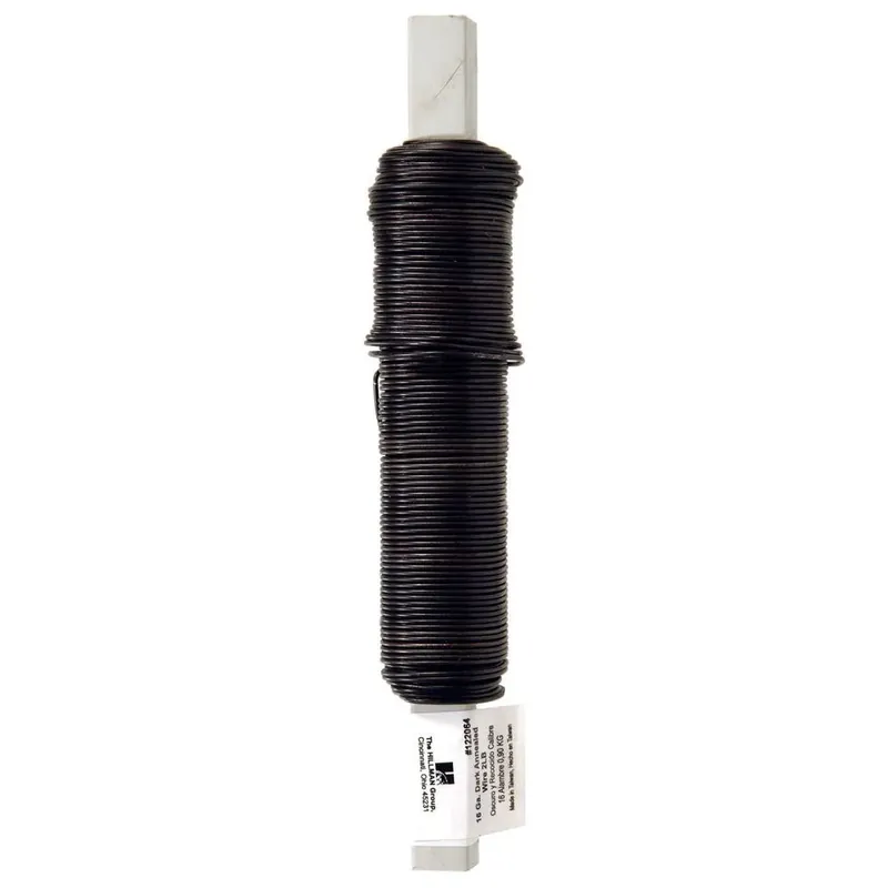 16-gauge Black Annealed Picture Hanging Wire - 2 Lb Stick - Model 122064