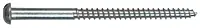 Right Hand Slotted Wood Screw 6 X 5/8 Inch Steel