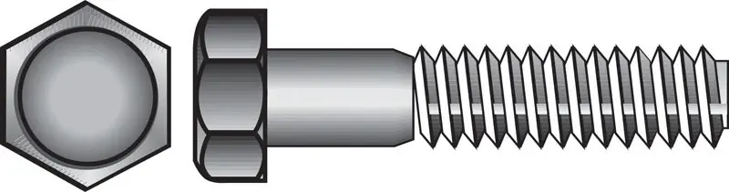 Hillman 3/8 In. Dia. X 10 In. L Zinc Plated Steel Hex Bolt 50 Pk