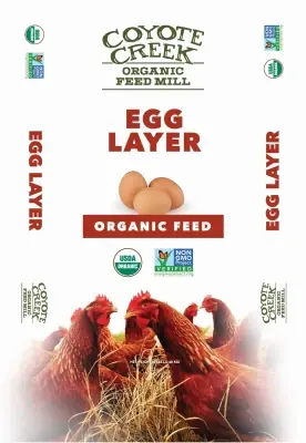 Organic Layer Hen Feed 50 Lb Pellets Non-gmo Certified Organic