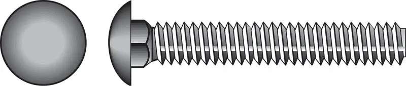 Hillman 3/8 In. Dia. X 9 In. L Zinc-plated Steel Carriage Bolt 50 Pk