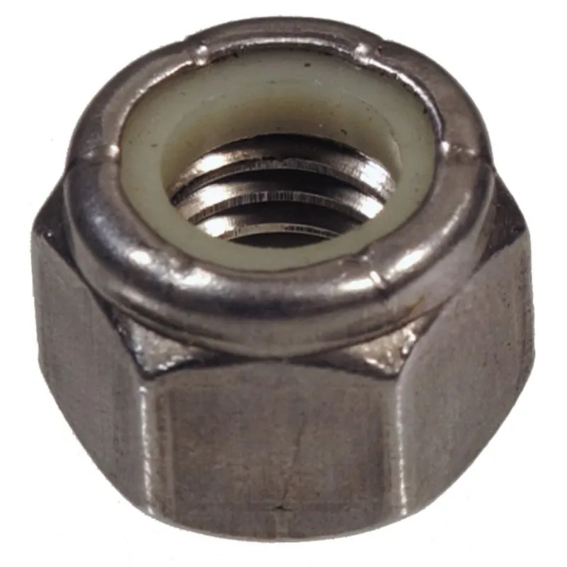 5/16-18 In. Stainless Steel Nylon Insert Stop Nut (10-pack)