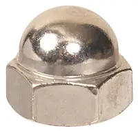 The Hillman Group 15-count 4-mm-0.70 Zinc-plated Metric Cap Nut