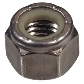 The Hillman Group 10-count 5-mm-0.80 Stainless Steel Metric Nylon Insert Lock Nuts