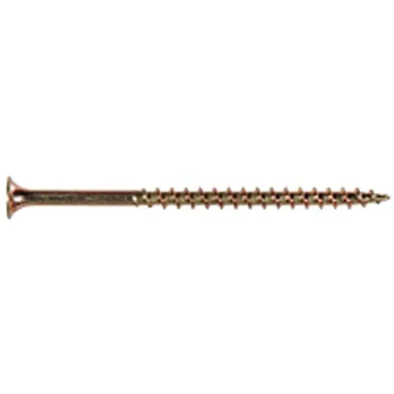 No. 6 X 1-1/4 In. L Phillips Zinc-plated Coarse Multi-purpose Screws 100 Pk