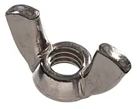 The Hillman Group 5-count 5-mm- 0.80 Stainless Steel Metric Regular Wing Nuts