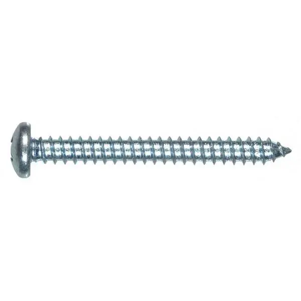 The Hillman Group 41608 Pan Head Phillips Sheet Metal Screw, 14-inch X 2-inch, 25-pack