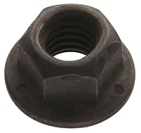 The Hillman Group 15-count 6-mm-1 Black Metric Flange Nuts