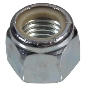 The Hillman Group 12-count 1/4-in Yellow Zinc Standard (sae) Nylon Insert Lock Nuts