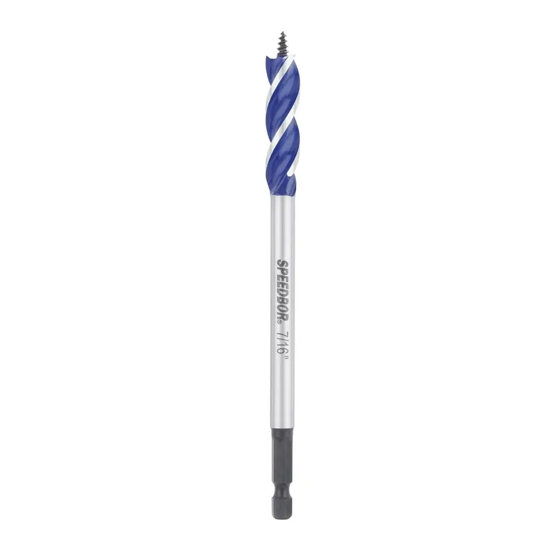Speedbot Max Tri Flute Drill Bit, 7/16 In.