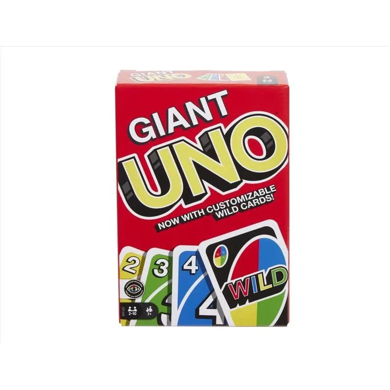 Mattel Giant Uno Party Deck – 108 Multicolored Cards For Family Fun
