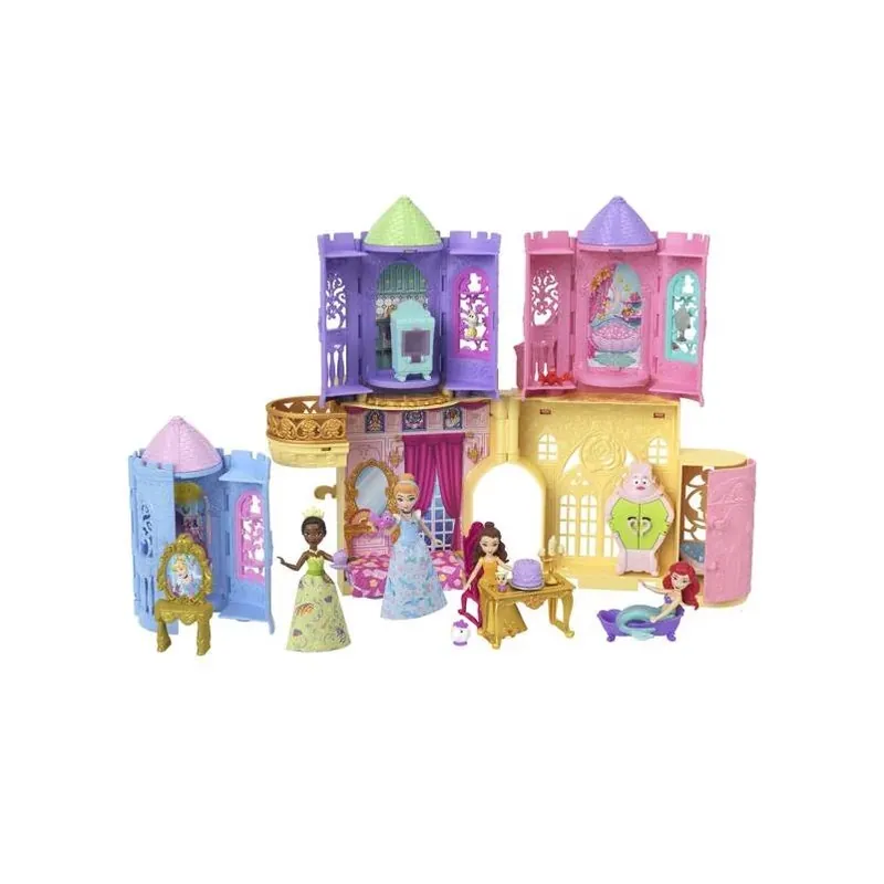 Princess Stackers Playset – Assorted Princess Figures For Imaginative Building