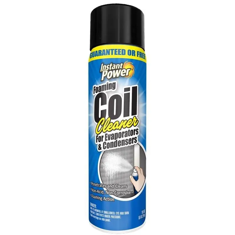 18‑oz Foam Coil Cleaner – Fast‑acting Aerosol For Indoor & Outdoor Hvac Systems