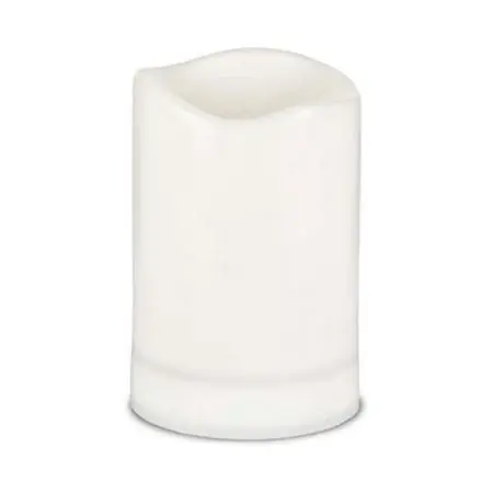 44576 Solar Plastic Candle - 4" X 6" With Battery Included