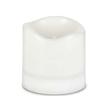 44575 - 4 Inch X 4 Inch Solar Plastic Candle With Battery Included