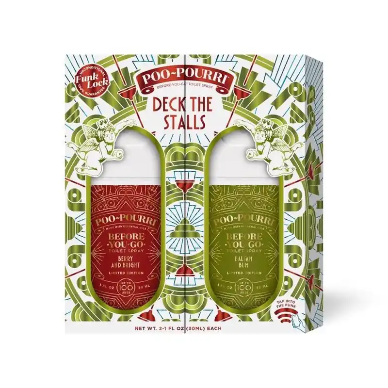 Berry & Bright / Balsam Bum Dual‑scent Air Freshener Spray, 2 oz (2‑pack)