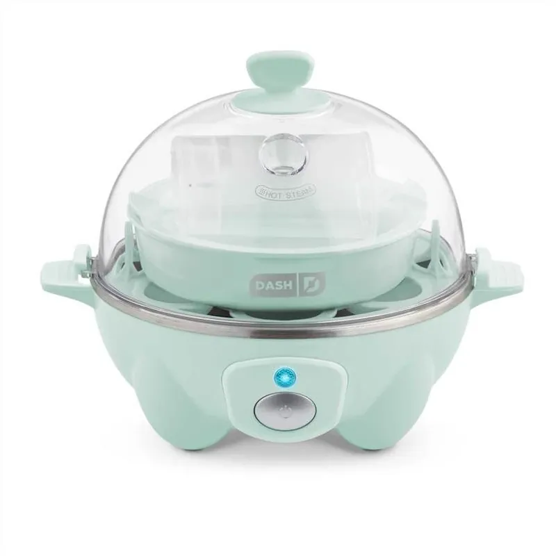 Rapid Blue Egg Cooker - Fast 7‑egg Capacity