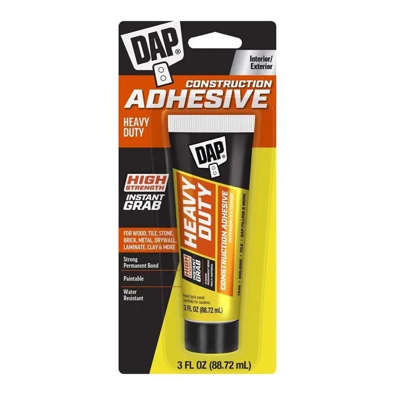 Neutral Construction Adhesive – 3 oz High‑strength Bonding Gel