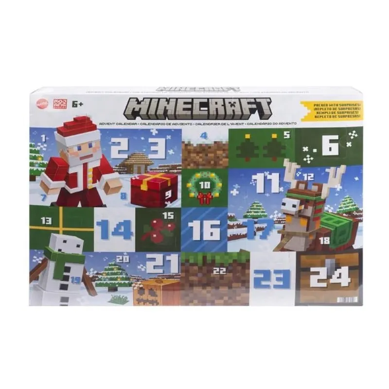 Multicolored 24‑piece Advent Calendar