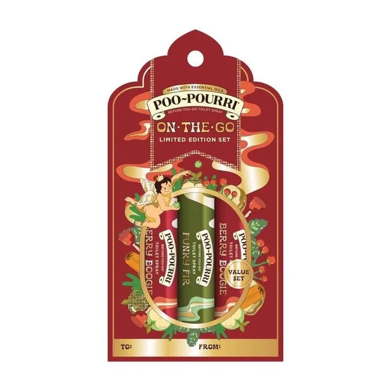 Assorted Scent Toilet Spray – 1.01 oz Natural Bathroom Freshener