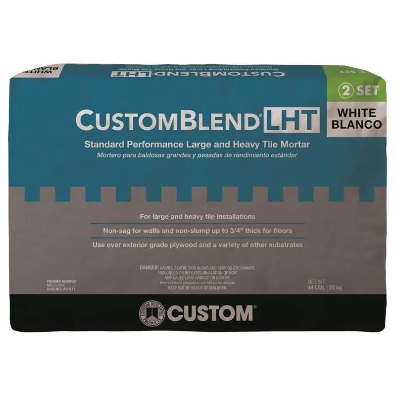 Premium White Mortar – 44 Lb Bag