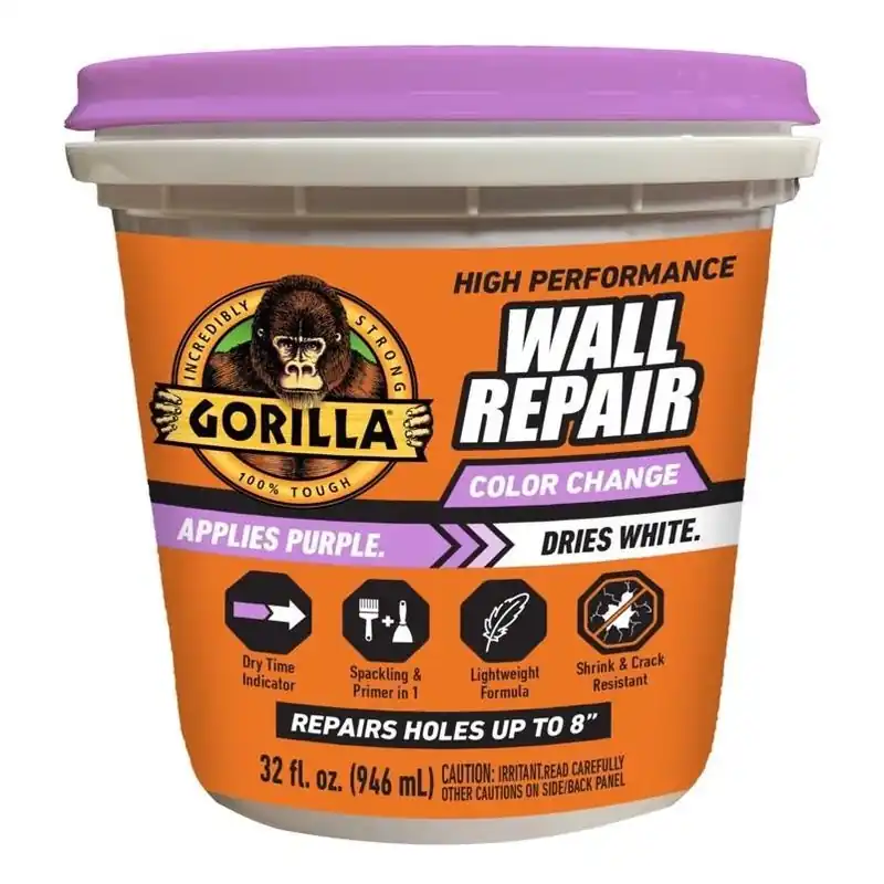 Premium Wall Patch Compound – Pink, 32‑oz Bucket