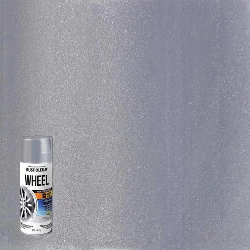 11 oz Metallic Steel Spray Paint – Uv & Water Resistant