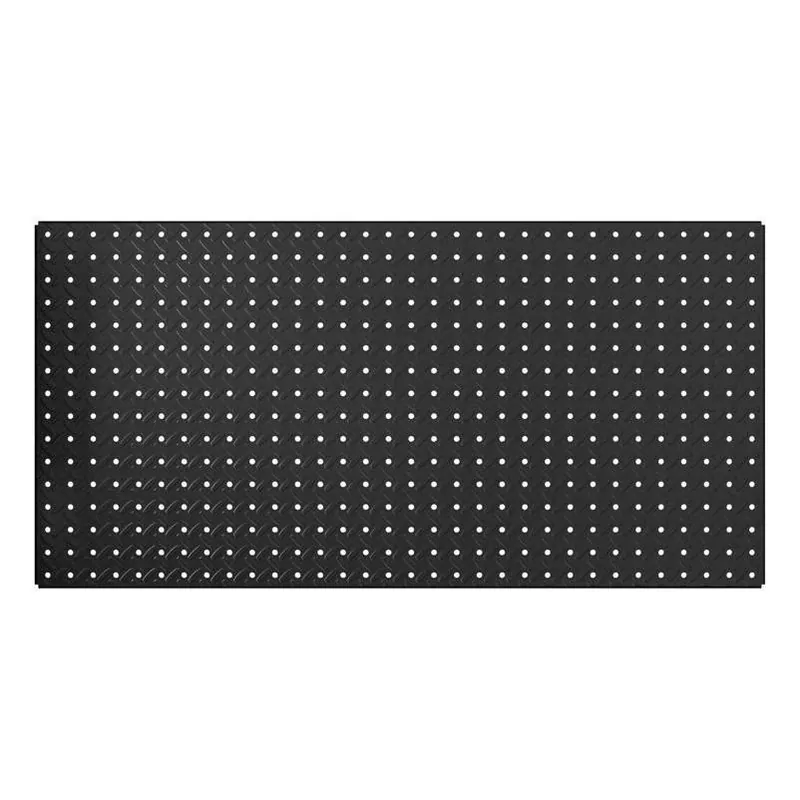 Heavy-duty Black Steel Pegboard – 16" w X 32" h Wall Organizer By Knape & Vogt