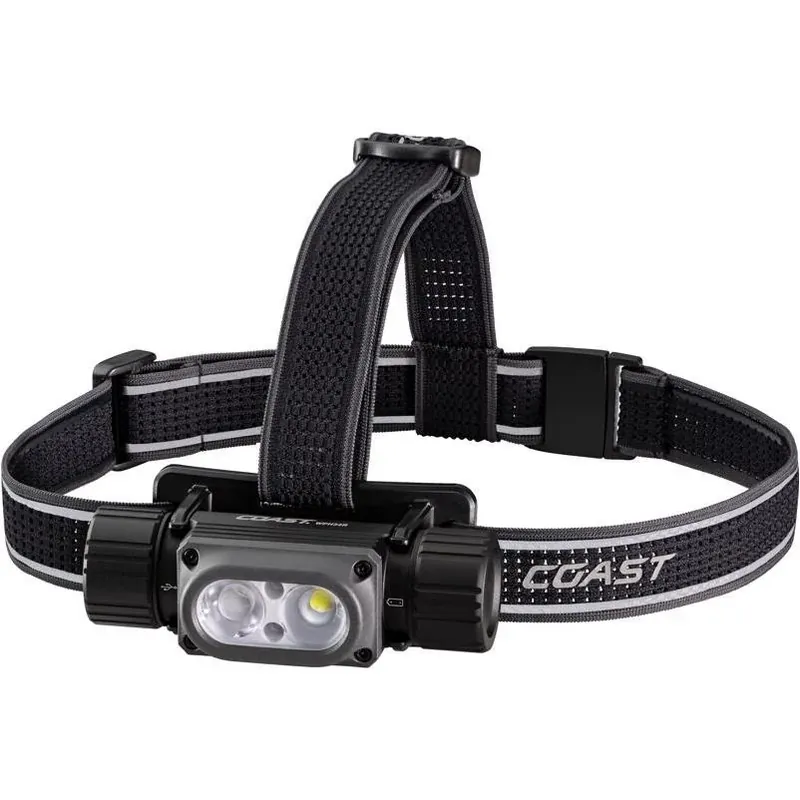 Wph34r 2000‑lumen Rechargeable Led Headlamp – Black/gray