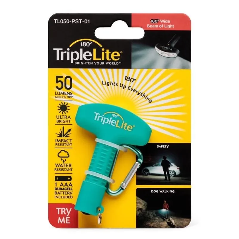 Teal 50‑lumen Aaa Led Flashlight – Compact Waterproof Beam