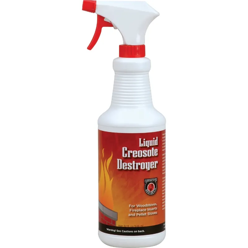 32 Oz. Liquid Spray Creosote Remover For Chimney Maintenance