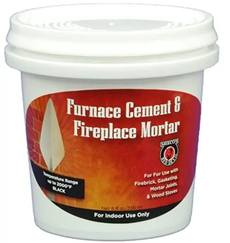 1332 Furnace Cement And Fireplace Mortar - 0.5 Pint